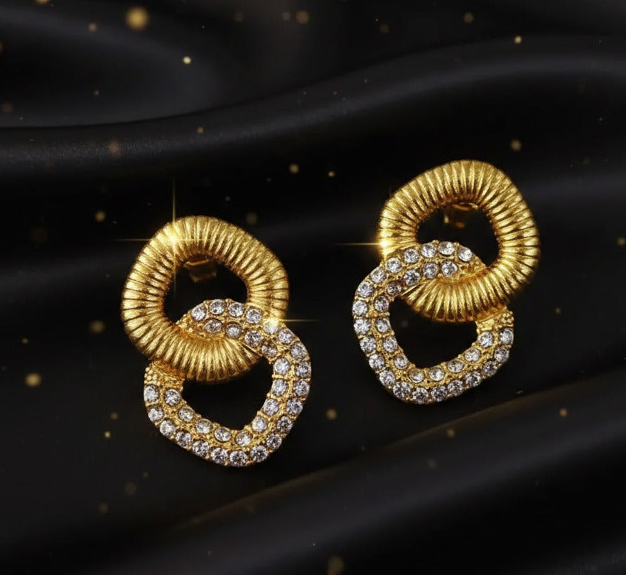 Aretes Dorados "Alianza de Luz"