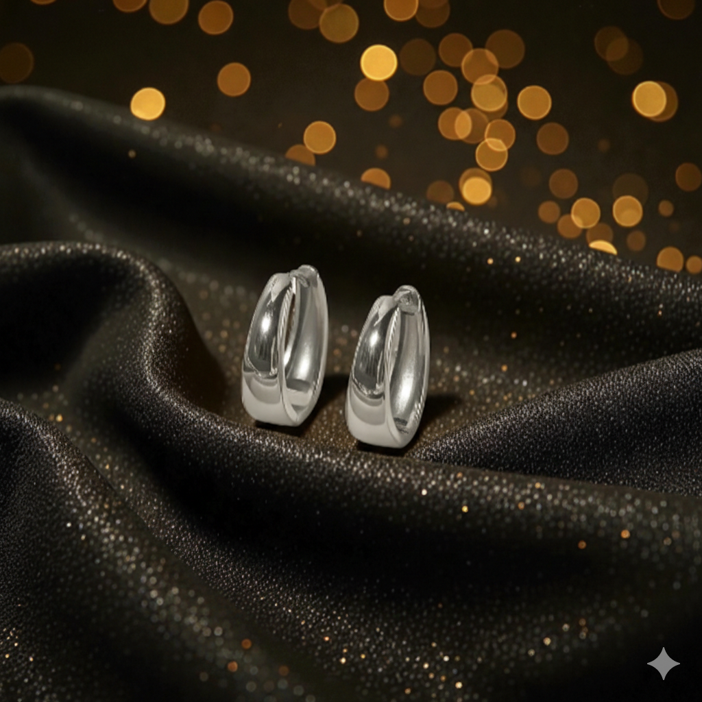 Arete Plateado "Eternidad"