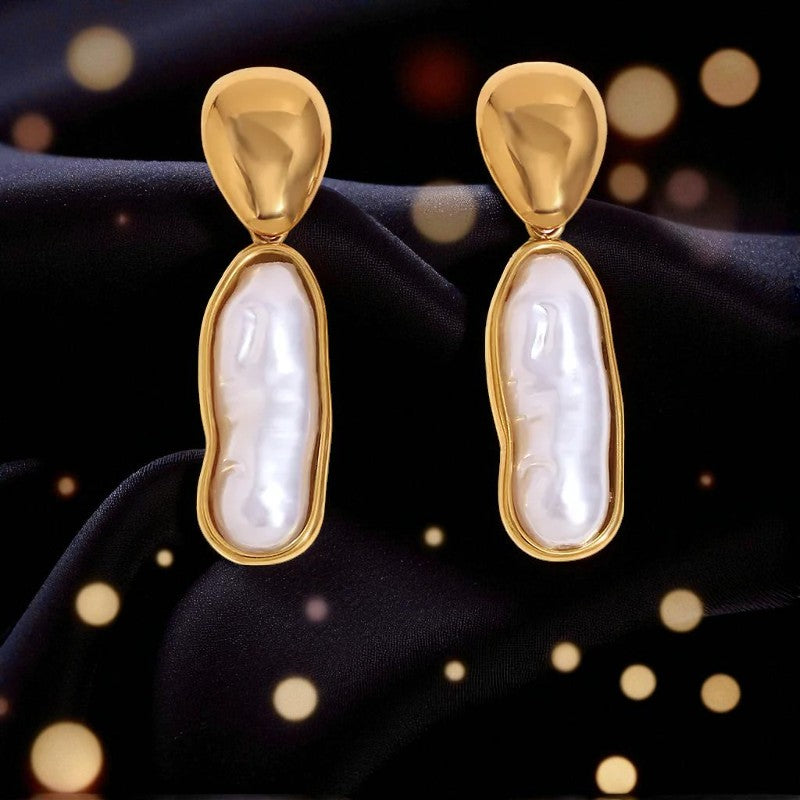 Conjunto - Collar/Aretes Derrame de Gloria Dorado / Outpouring of Glory