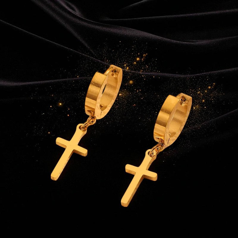 Conjunto - Collar/Aretes/Pulsera Salvacion Gracia Dorada / Salvation Grace