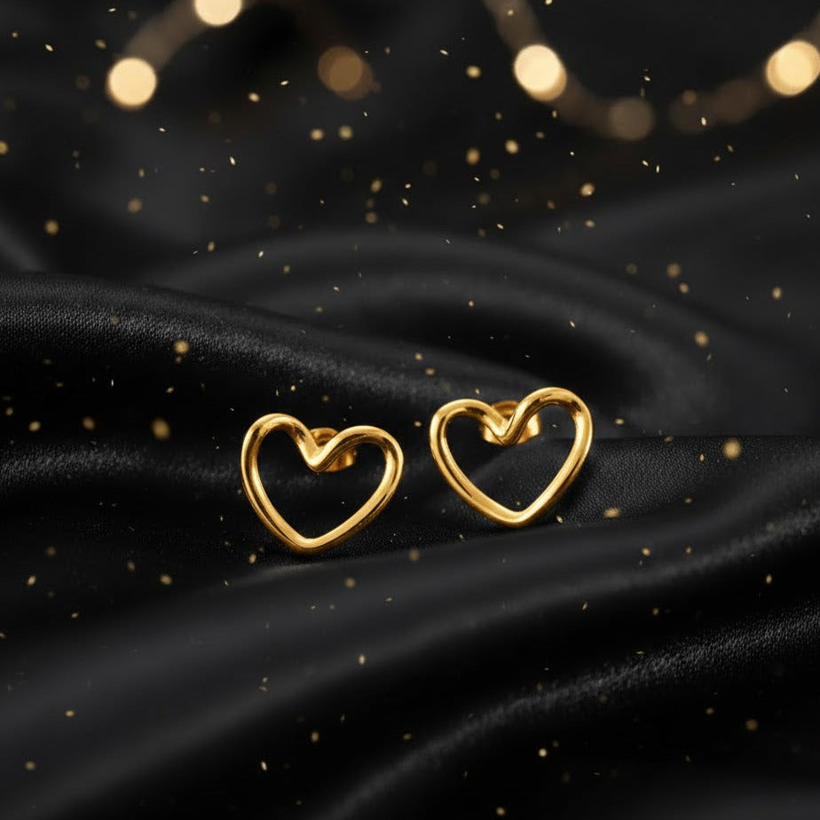 Conjuto Dorado 4 piezas "Iconditional Love"