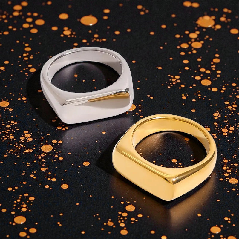 Anillo Dorado "Sello del Alma"