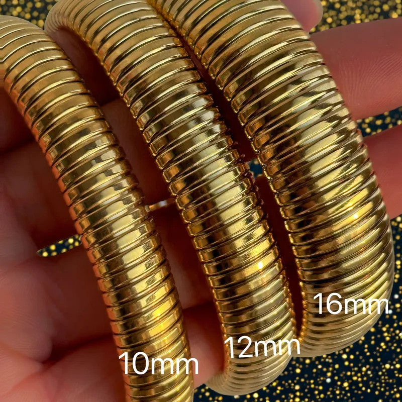 Brazalete Dorado "Soulex" 10mm