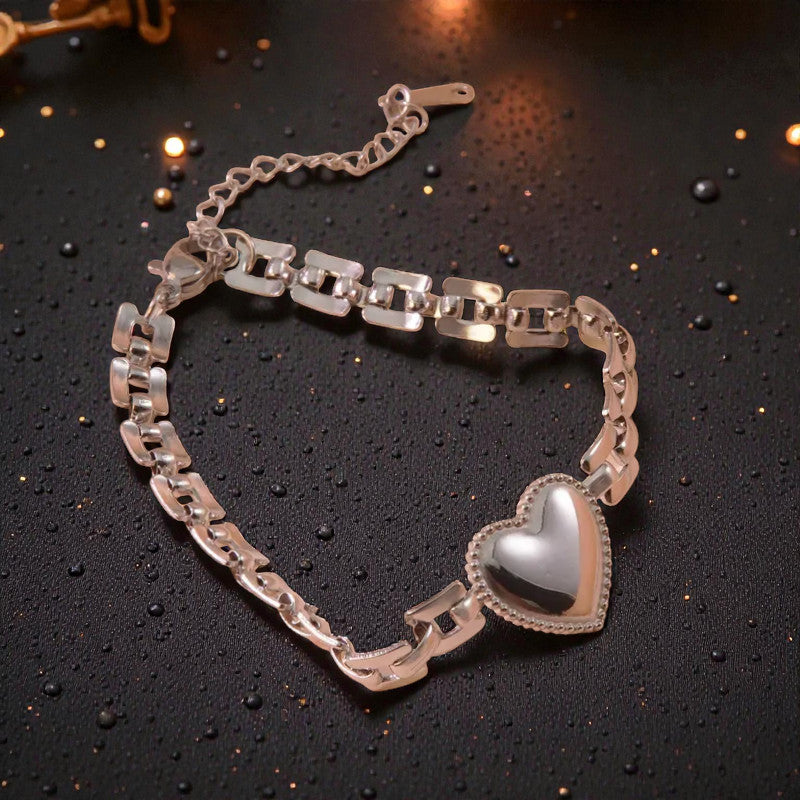 Pulsera Plateada "Cantico"