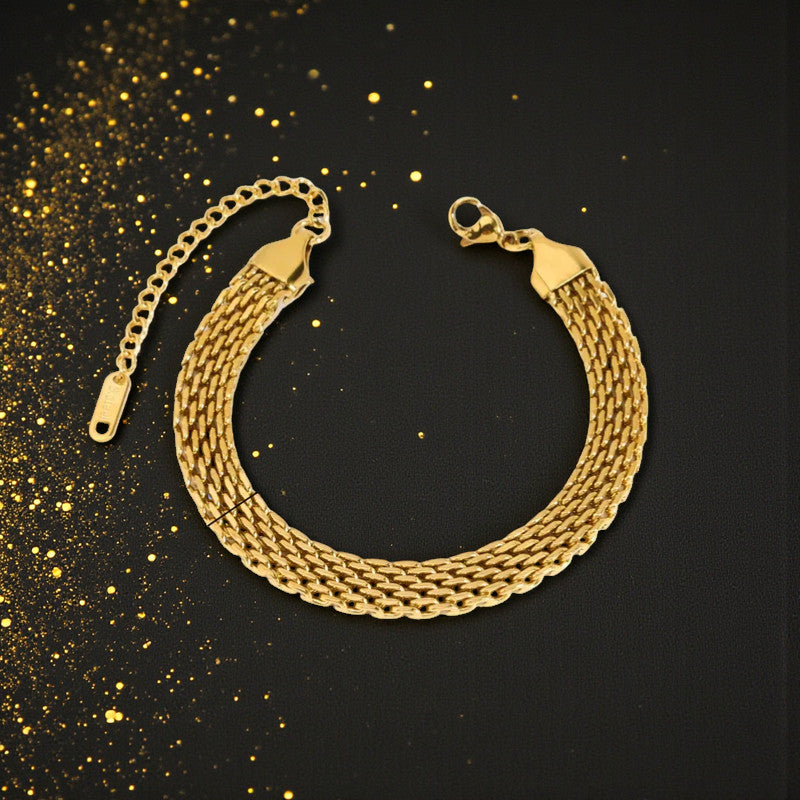 Pulsera Dorada "Linaje Real"