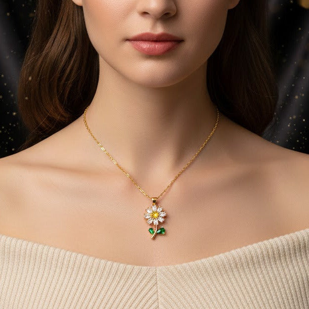 Collar Dorado "Margarita"