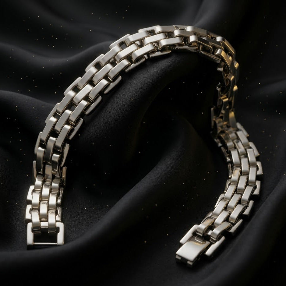 Pulsera Plateada "Galaad"