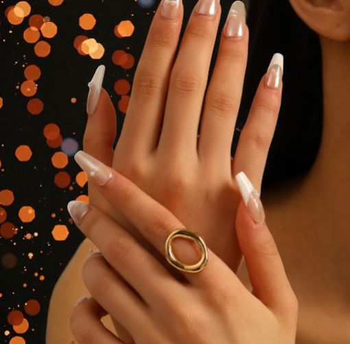 Anillo Dorado "Pneuma"