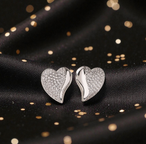 Aretes Plateados "Gracia"