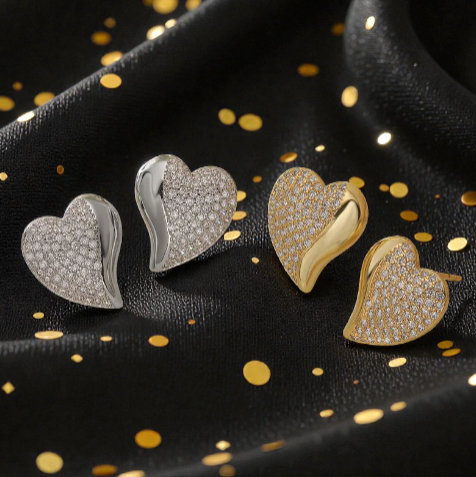 Aretes Plateados "Gracia"