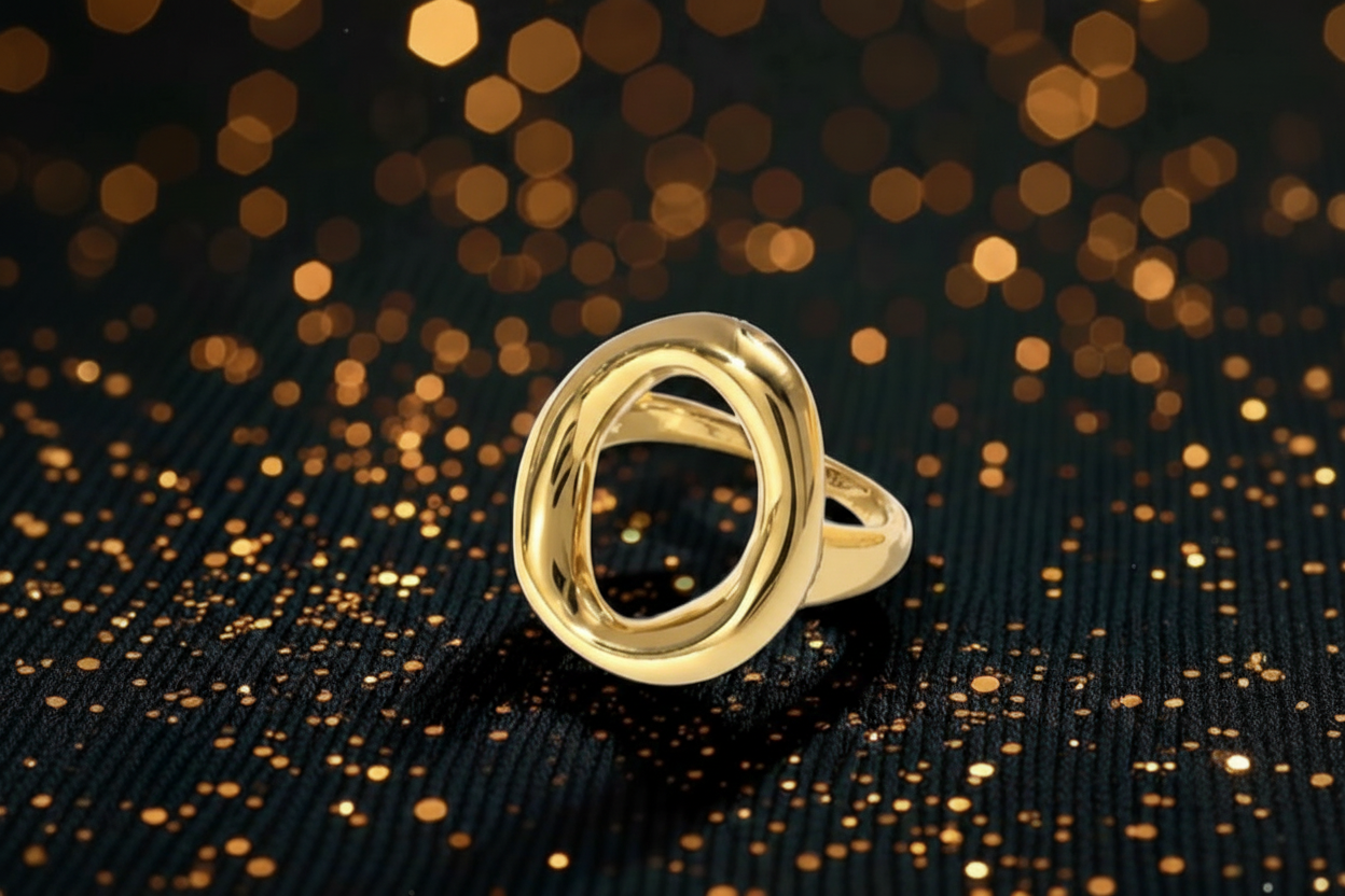 Anillo Dorado "Pneuma"