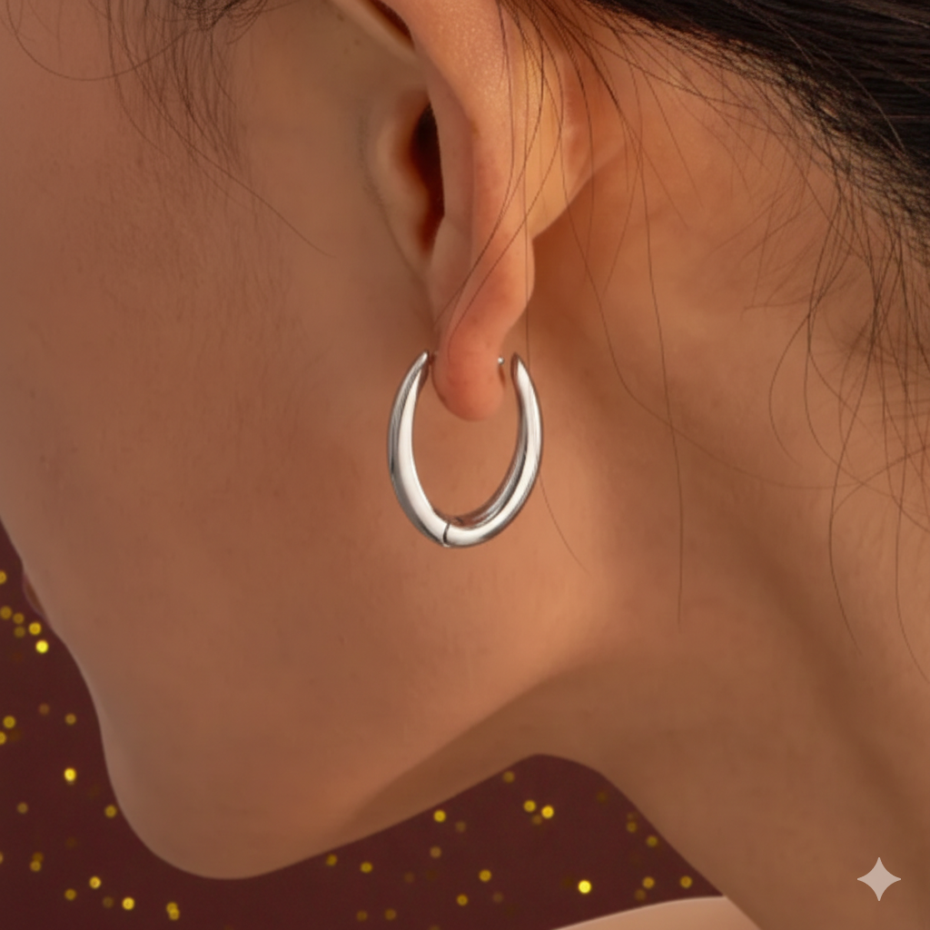 Arete Plateado "Plenitud"