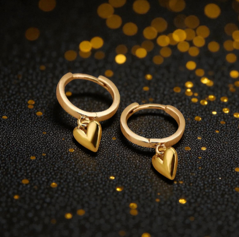 Arete Dorado "Promesa de Corazon"