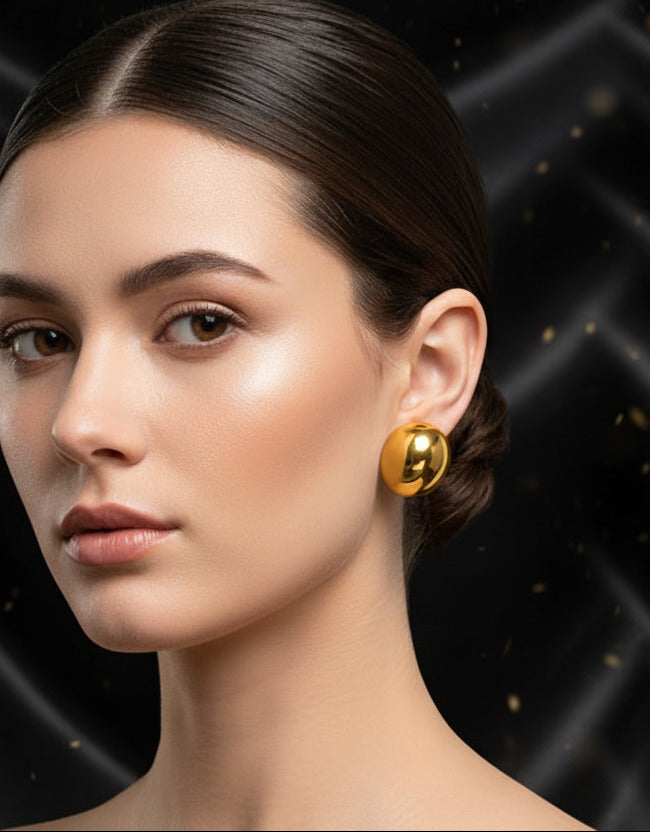 Aretes Plateados "Reflejo de Paz"