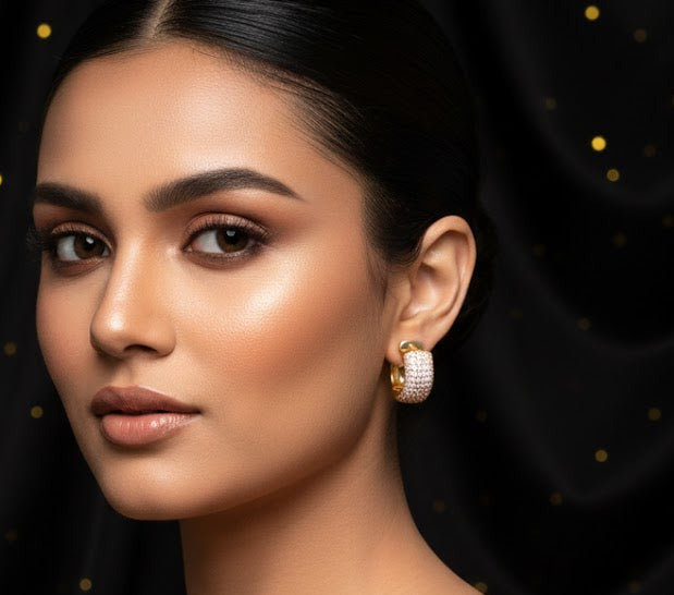 Aretes "Camino de Estrellas" Brillo que Envuelve