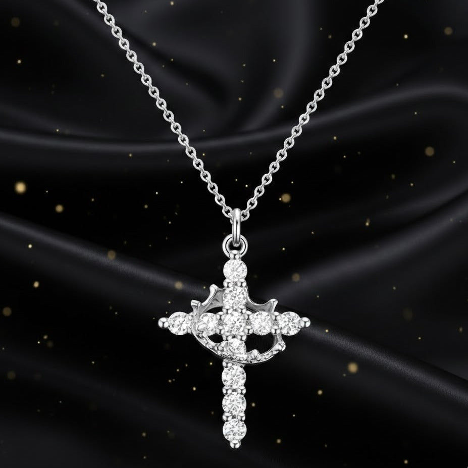 Conjunto Plateado 2 Piezas "Corona de Gloria"