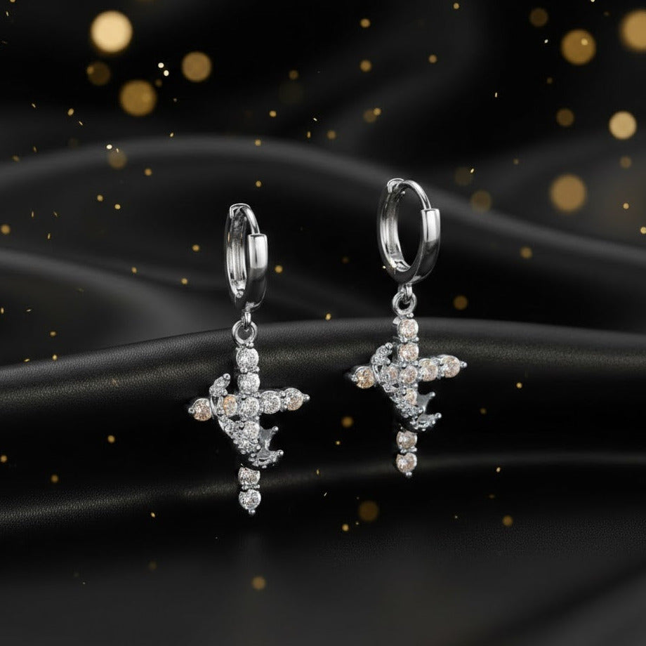 Conjunto Plateado 2 Piezas "Corona de Gloria"