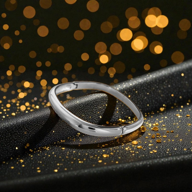 Brazalete Plateado "Sello Del Alma"