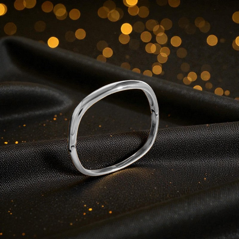 Brazalete Plateado "Sello Del Alma"