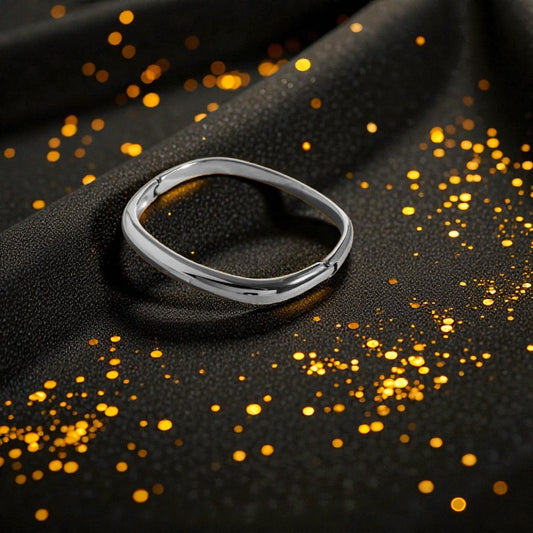 Brazalete Plateado "Sello Del Alma"