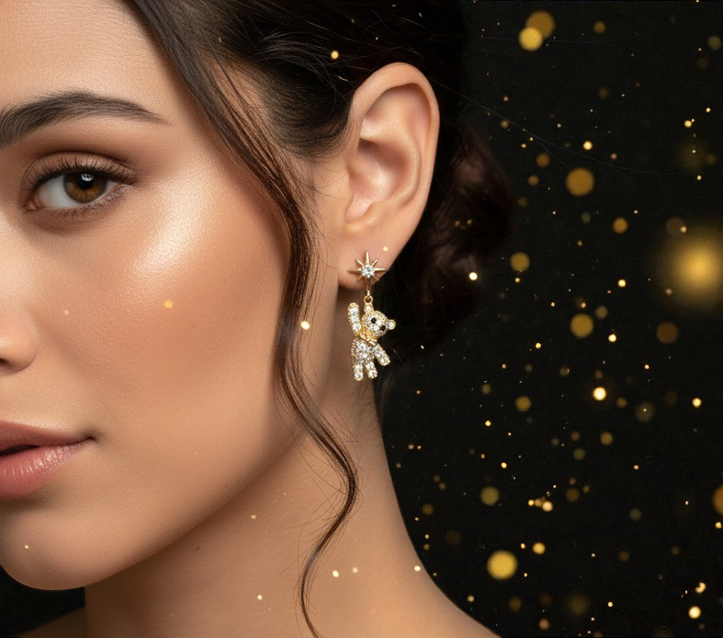 Arete Dorado "Osito"