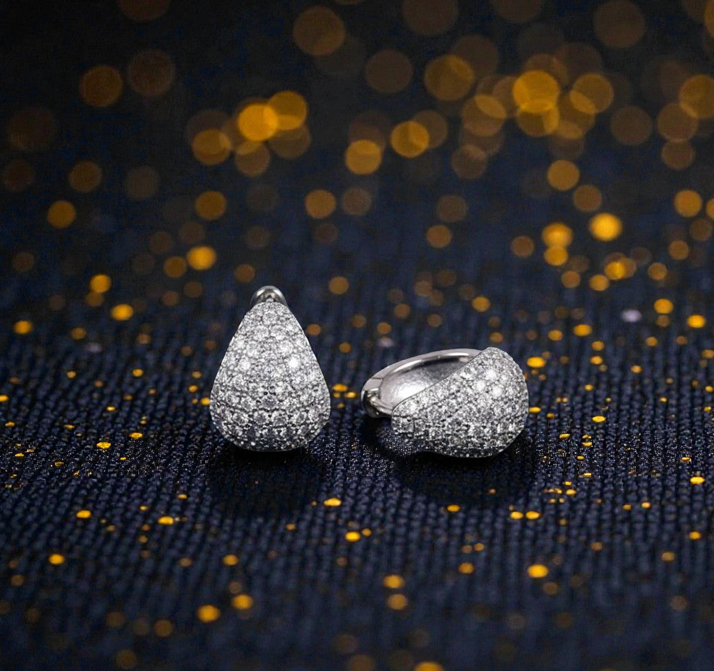 Aretes Plateados "Gloria"