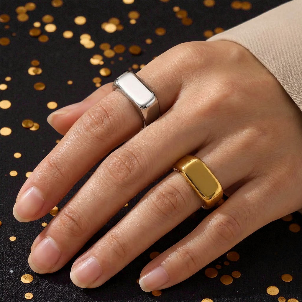 Anillo Dorado "Sello del Alma"