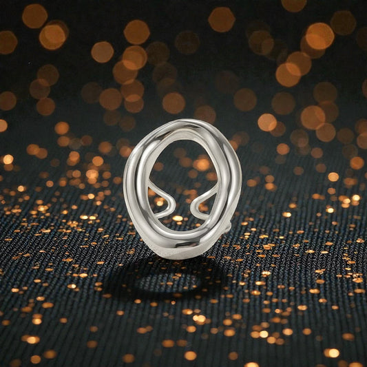 Anillo Plateado "Esencia"