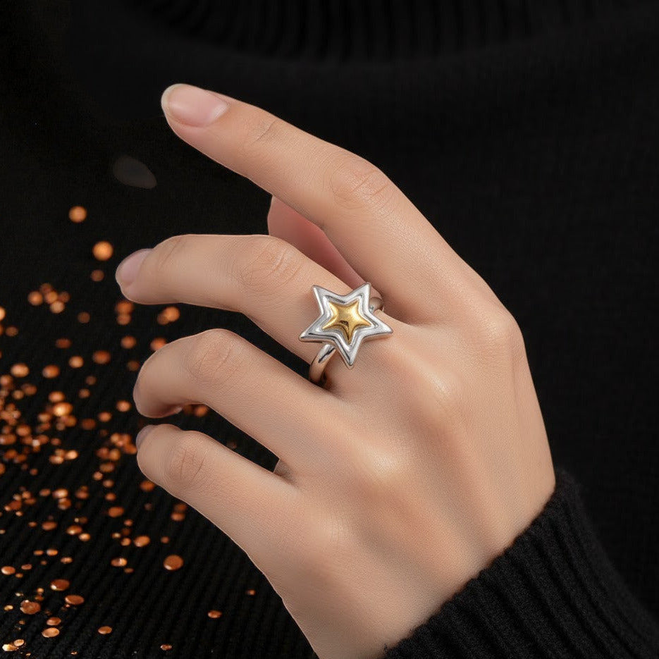 Anillo Estrella Dual