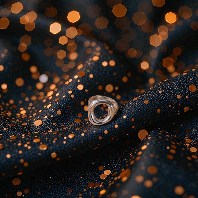 Anillo Plateado "Alfa"