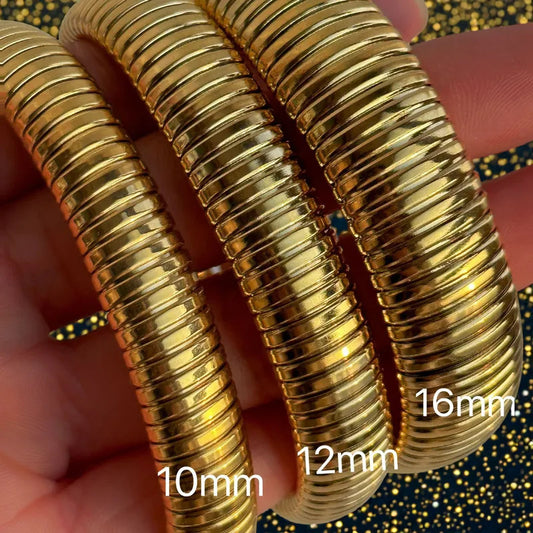 Brazalete Dorado "Soulex" 12mm