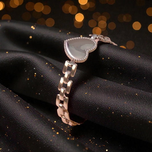 Pulsera Plateada "Cantico"