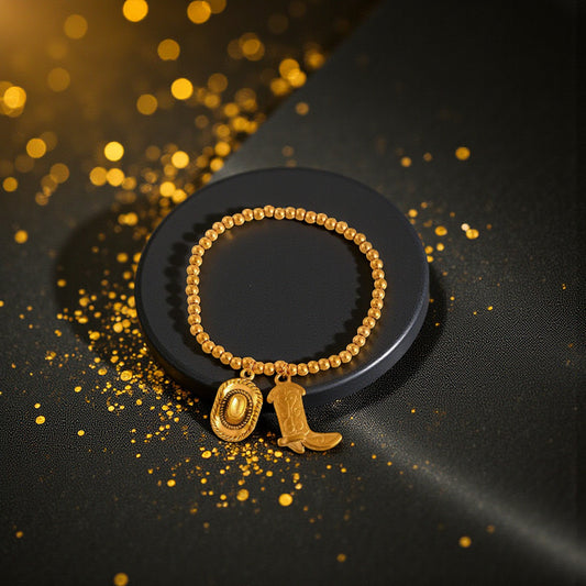 Pulsera Dorada "Cowgirl"