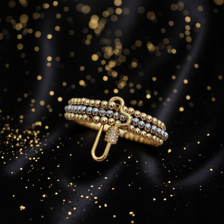 Pulsera Bitono "Esencia Trinity" Cruz