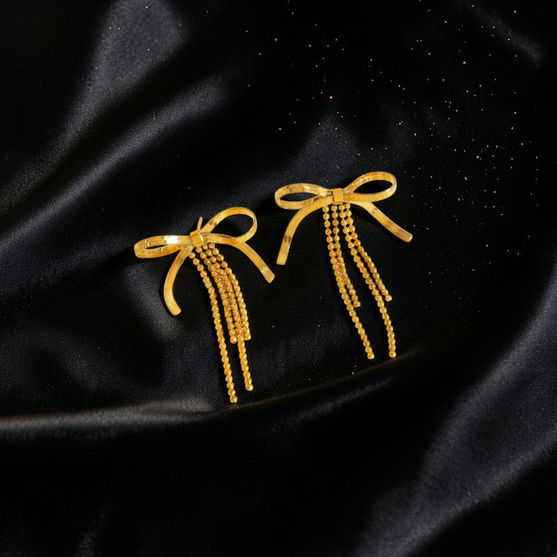 Conjunto Dorado 3 Piezas "Lazo de Gracia"