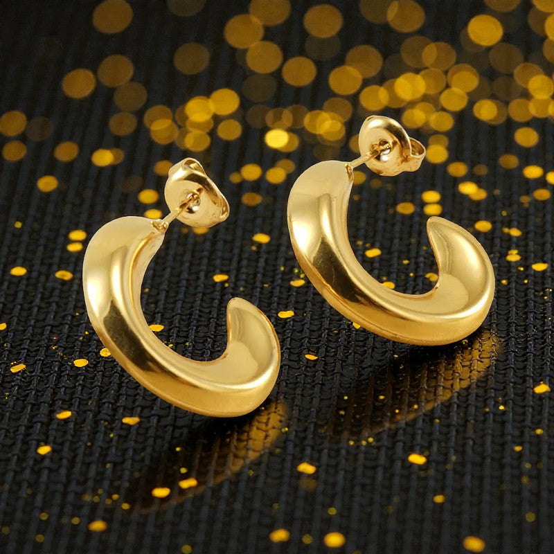 Aretes "Gracia Plena" El Equilibrio de la Sofisticación 22mm x 18mm