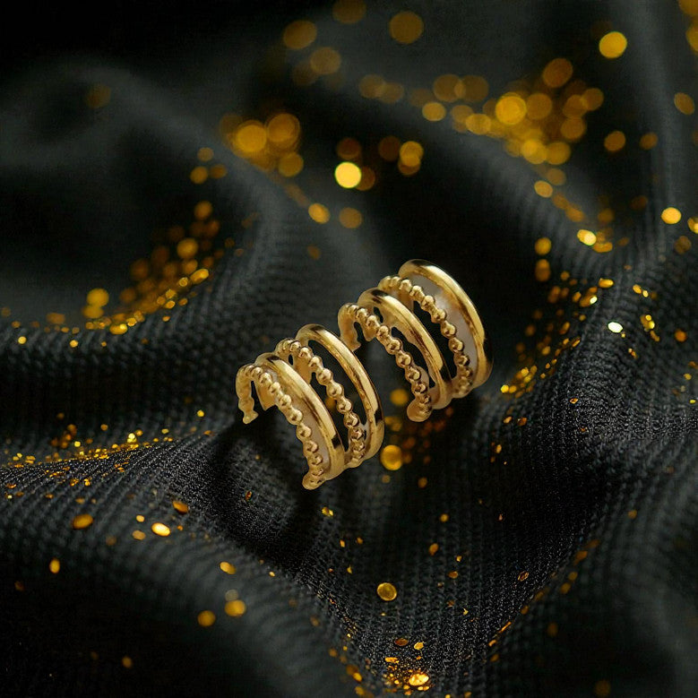 Aretes Ear Cuff "Trinidad de Luz"