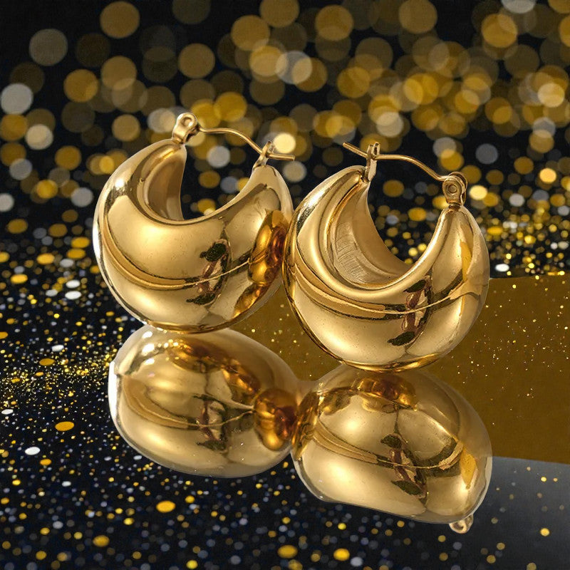 Aretes Dorados "Abundance"