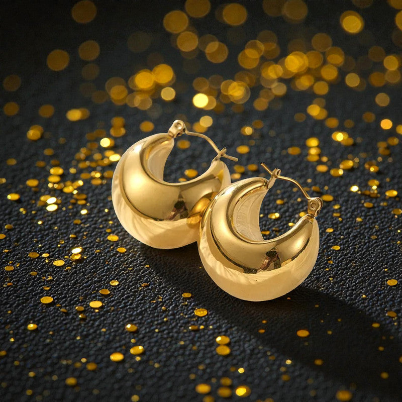 Aretes Dorados "Abundance"