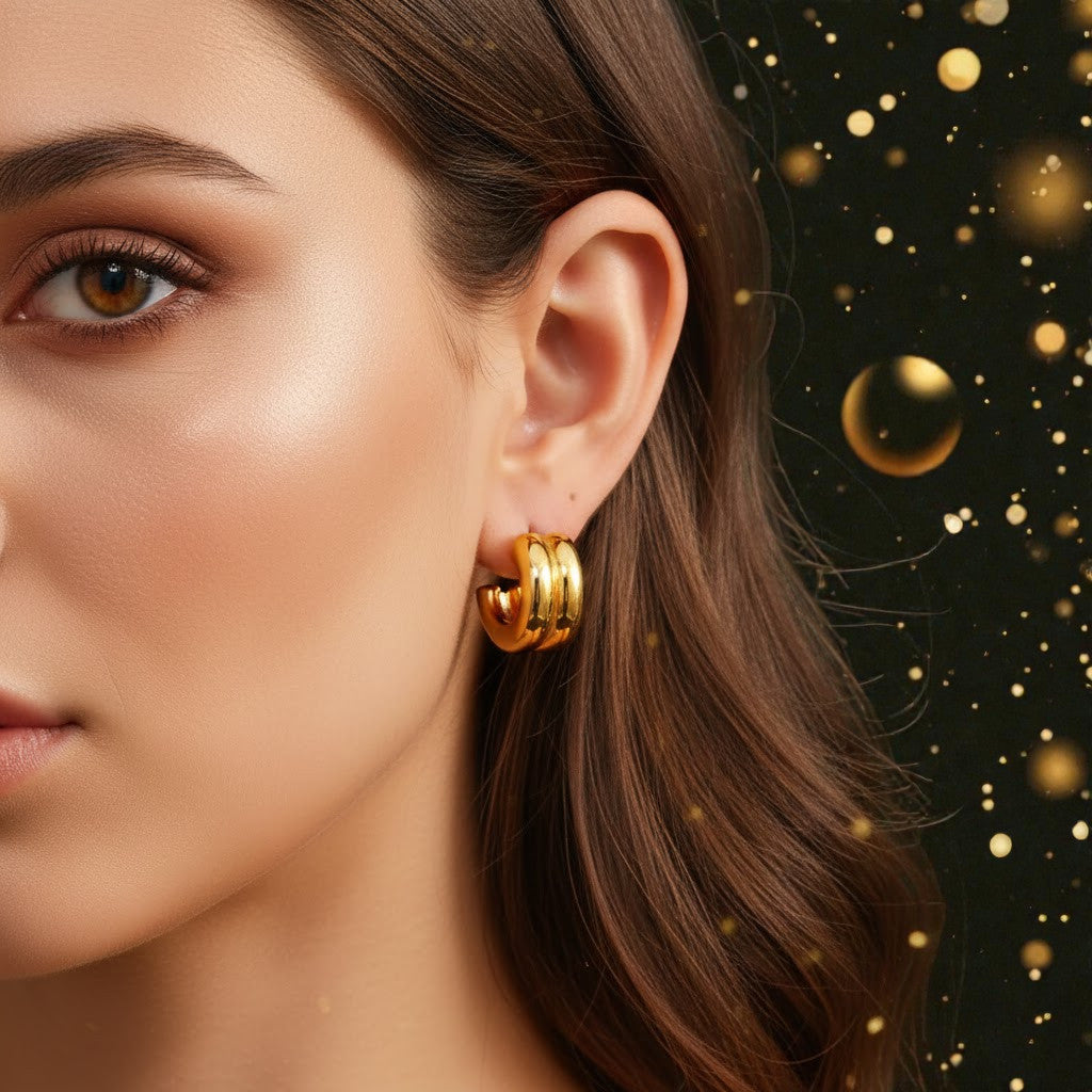 Arete Dorado "Vínculo"