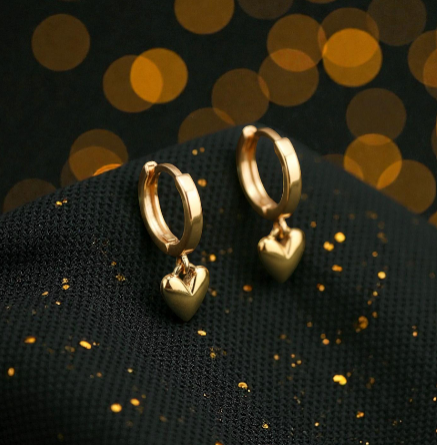 Arete Dorado "Promesa de Corazon"