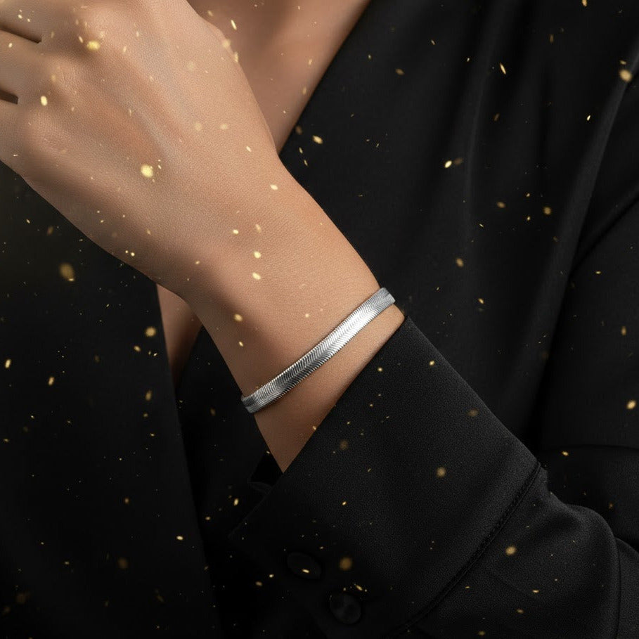 Pulsera Plateada Ruah Elegance