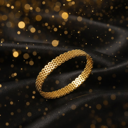 Pulsera Dorada "Linaje Real"