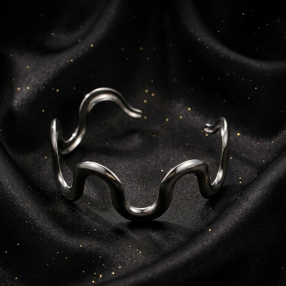 Conjunto Plateado de 3 piezas "Sendas"