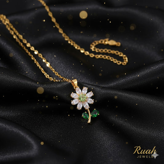 Collar Dorado "Margarita"