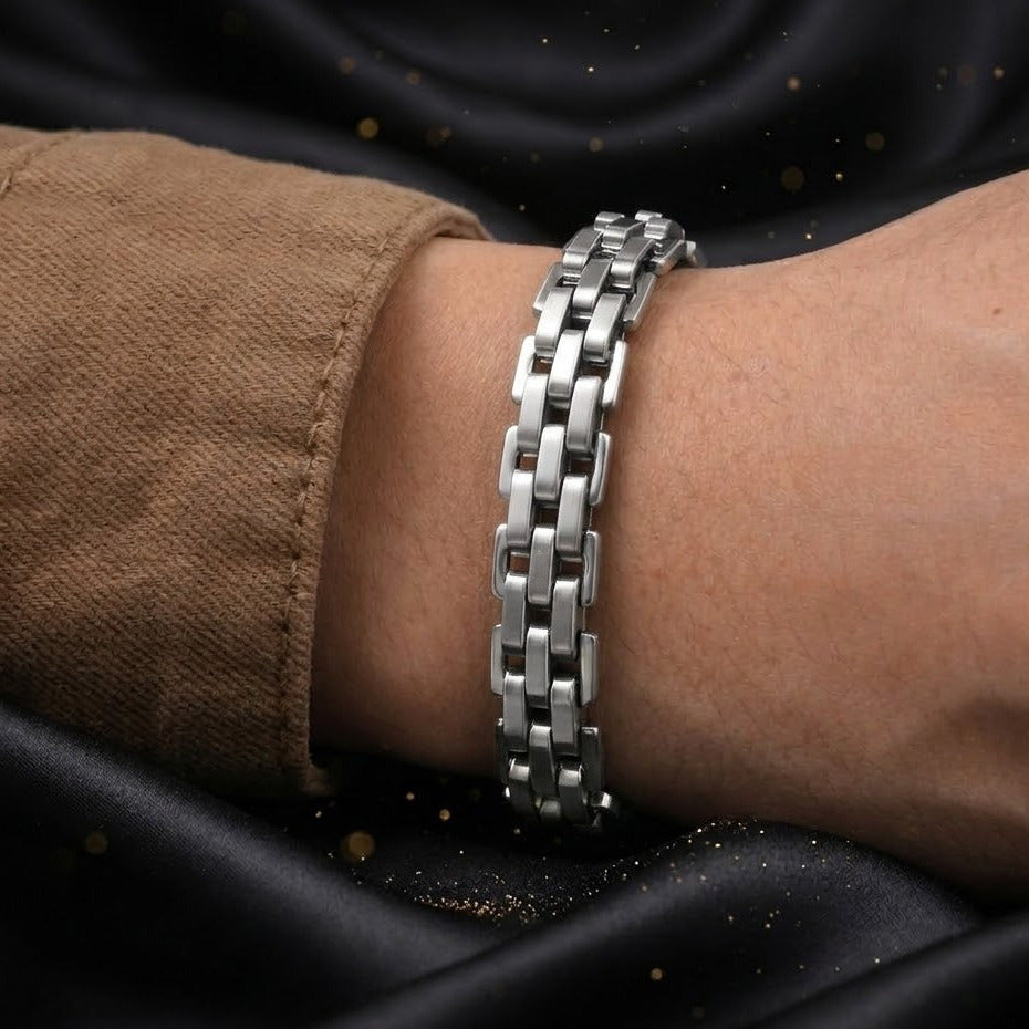 Pulsera Plateada "Galaad"