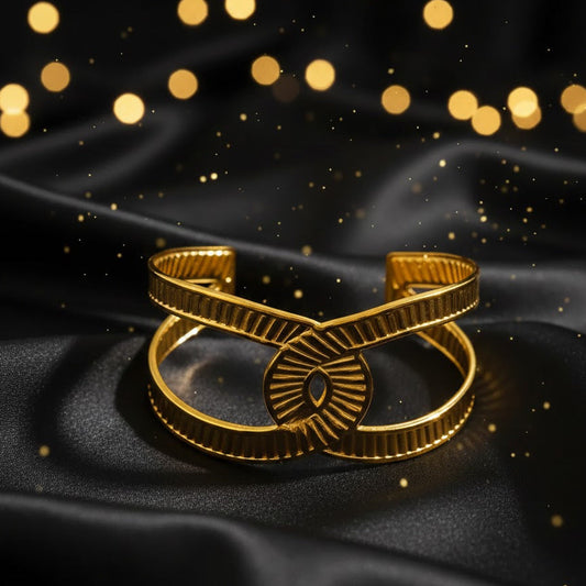 Brazalete Dorado "Vínculo"