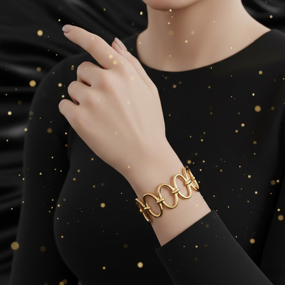 Brazalete Dorado "Nexo"