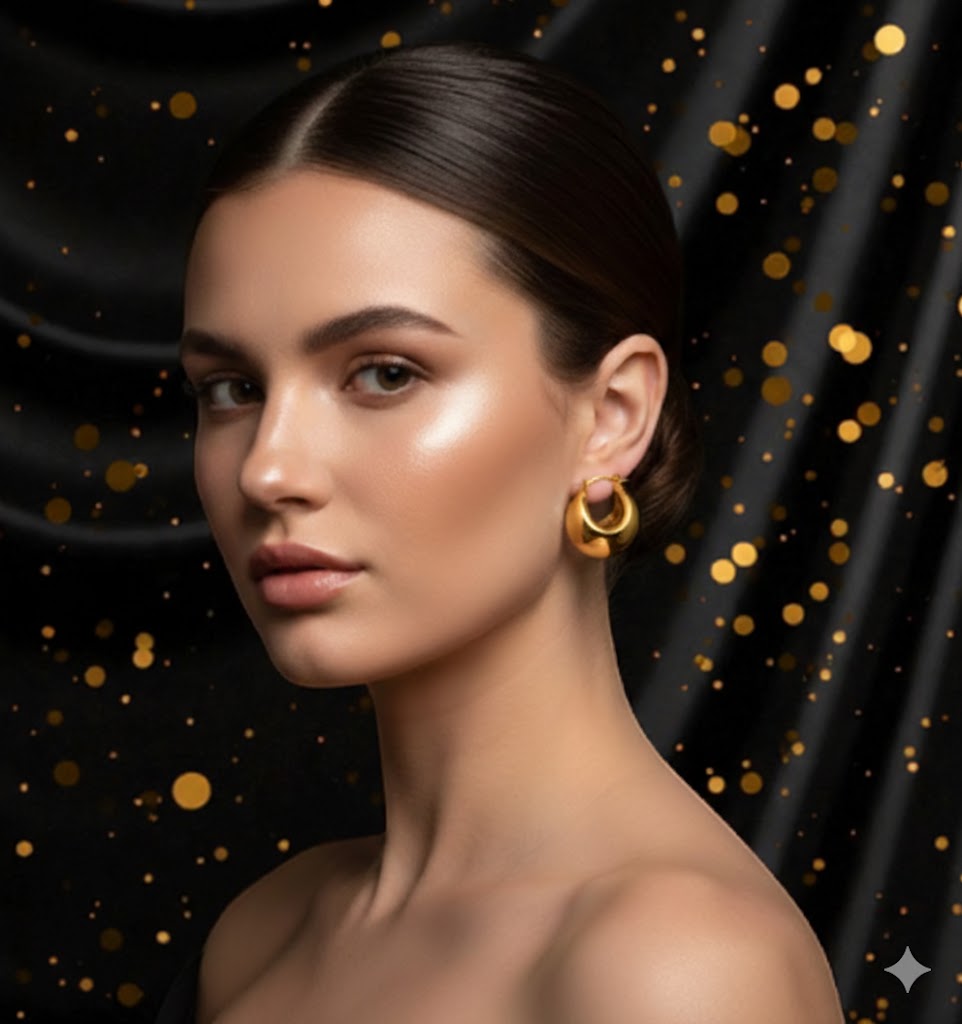 Aretes Dorados "Abundance"