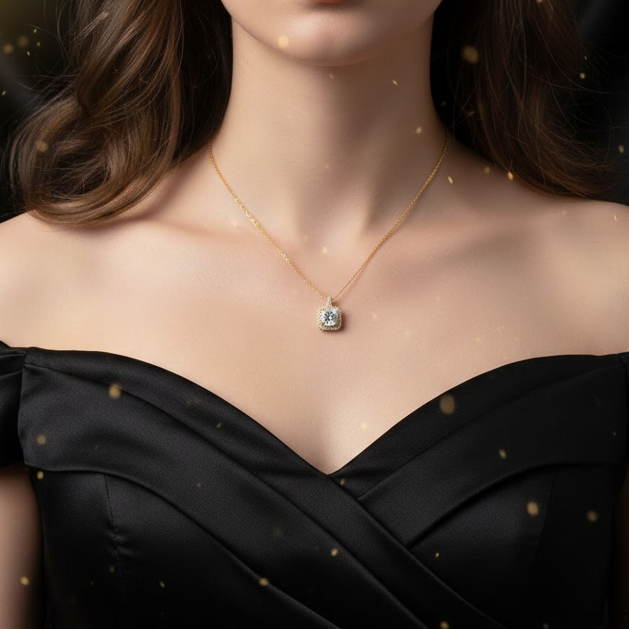 Collar Dorado "Destello de Fe" (Glance of Faith)